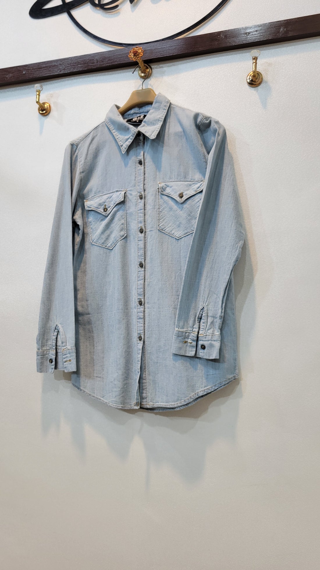 Denim Shirt plain (Sky blue)