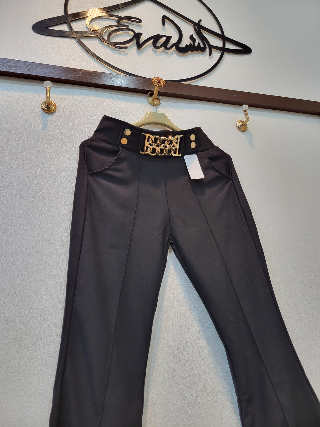 Buckle Pant (Black)
