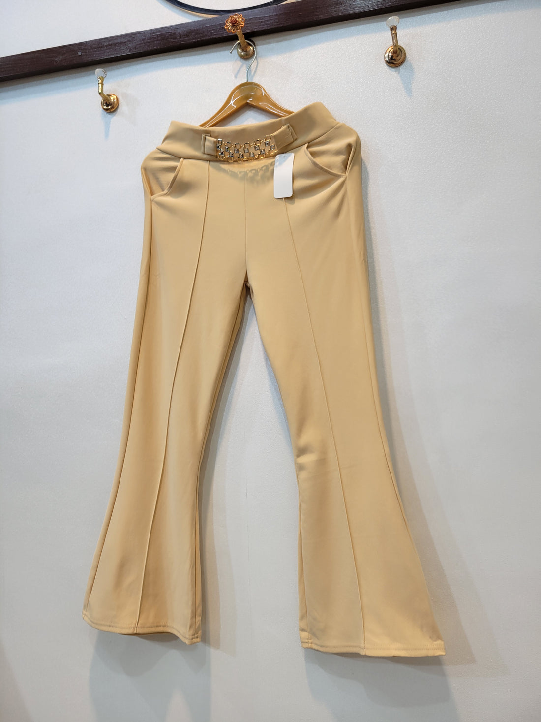 Buckle Pant 2.0 (Beige)
