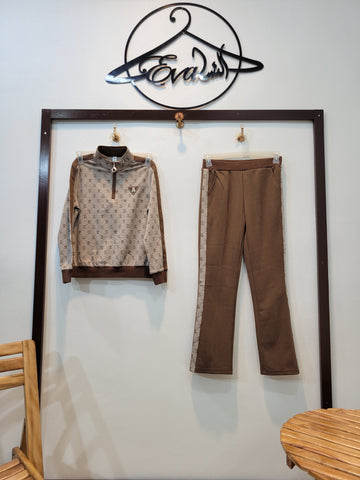 Tracksuit Zipper (brown)