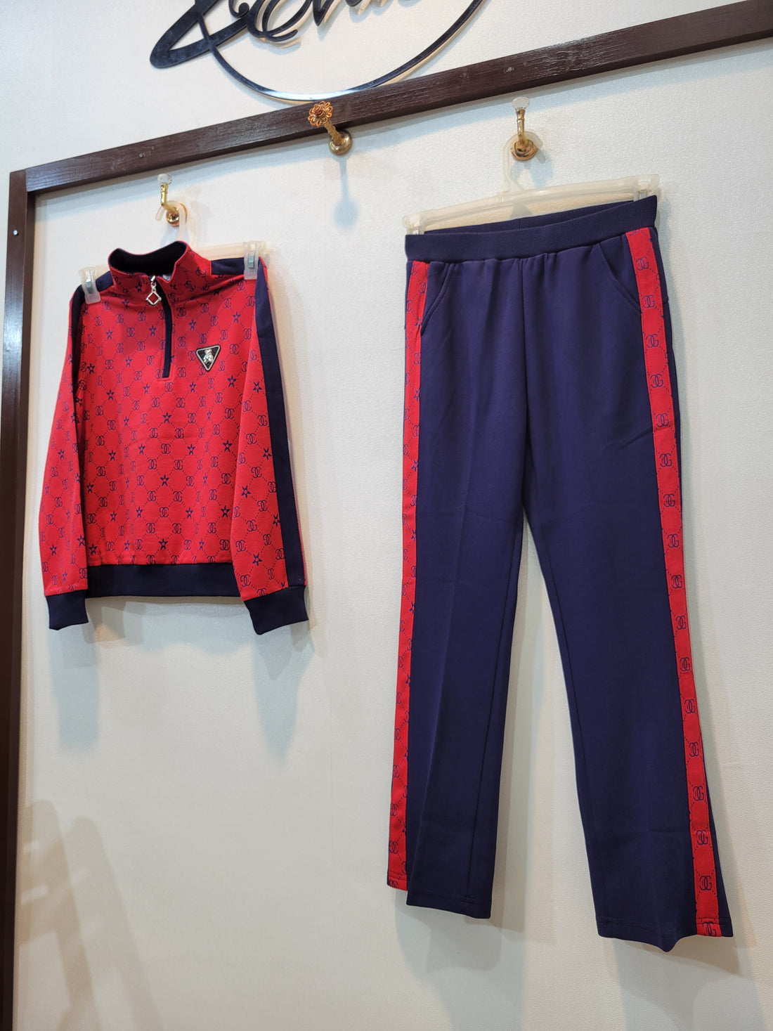 Tracksuit Zipper (Red)