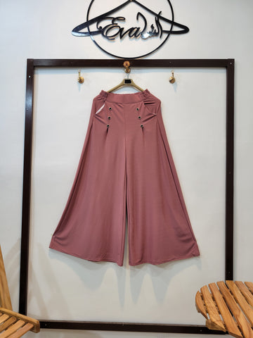 6 Button Jersey Flapper (T-Pink)