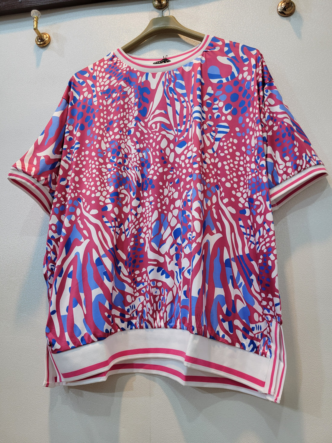 Dropped t (Pink Multi)