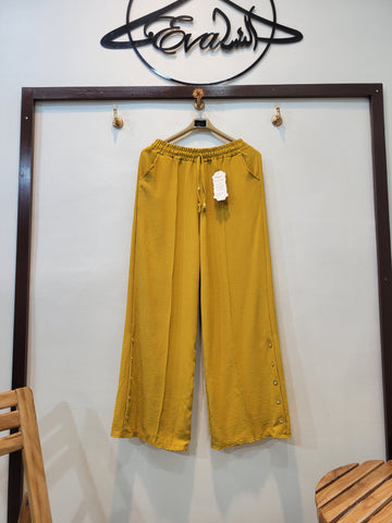 Gold Plazo (Mustard)