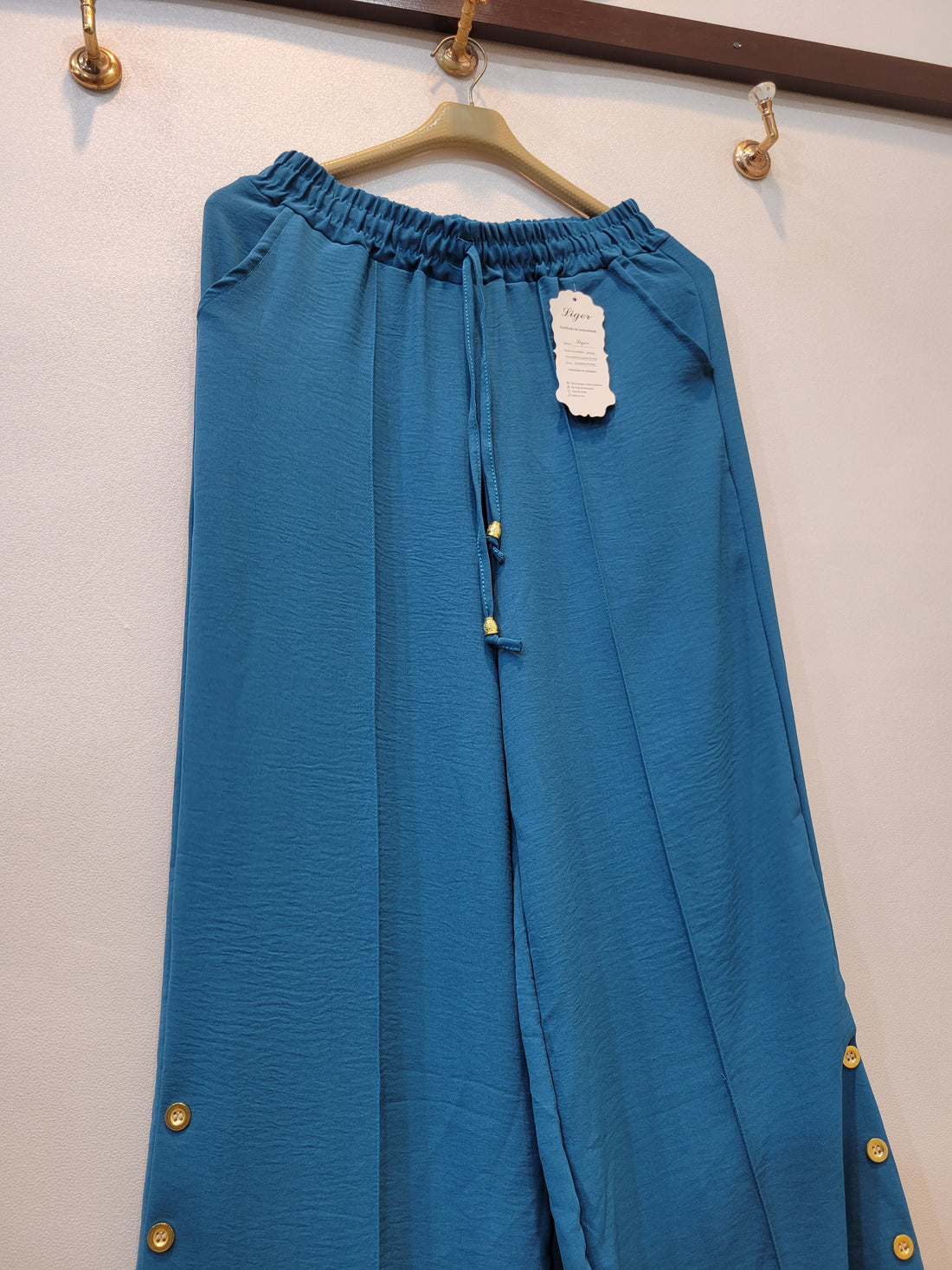 Gold Plazo (Zinc Blue)