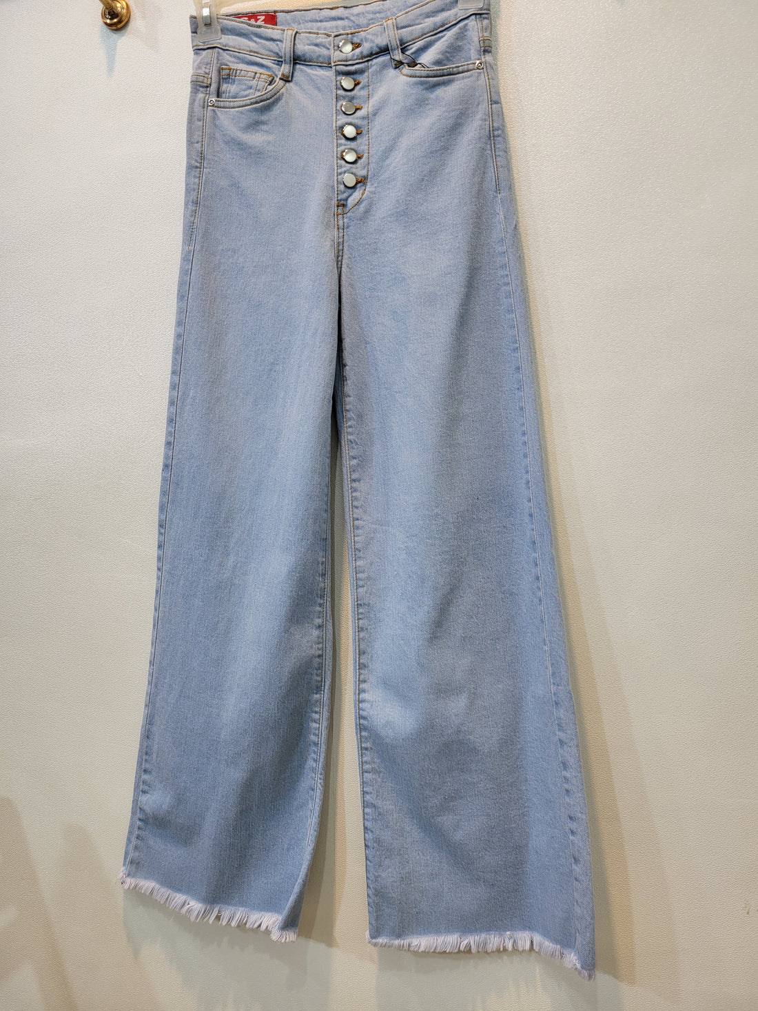 Outline Jeans Flapper (Blue)