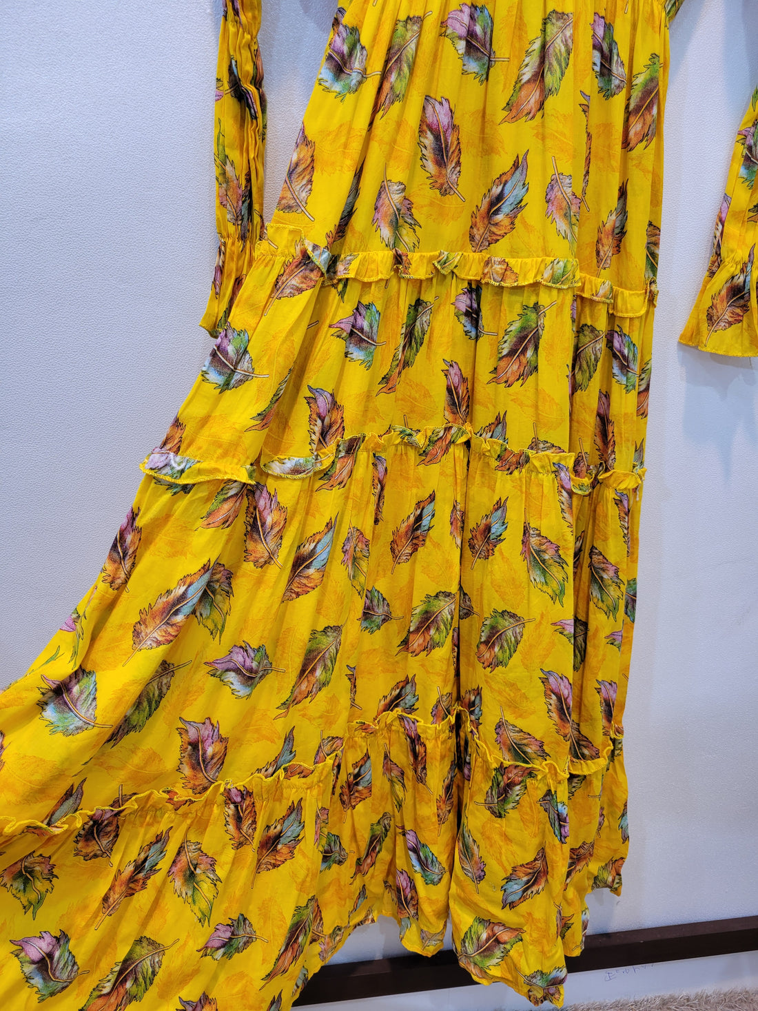 Sajni Lawn Frock (Yellow)