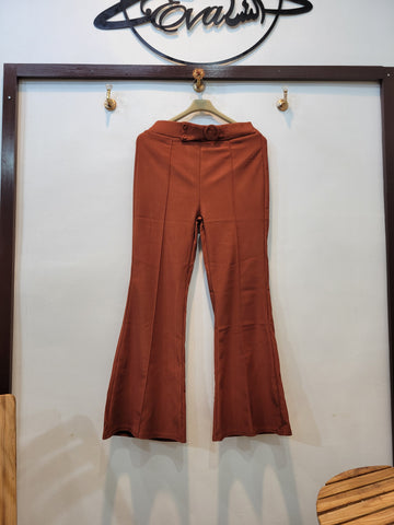 Grace Jersey pant (Rust)