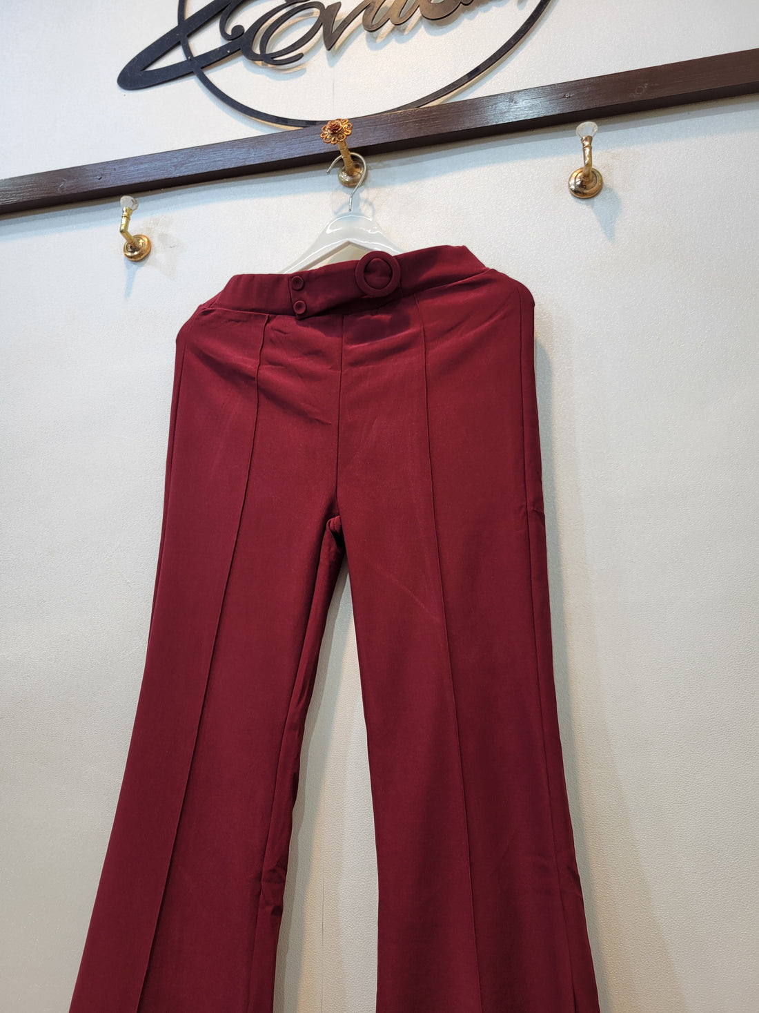 Grace Jersey pant (Maroon)