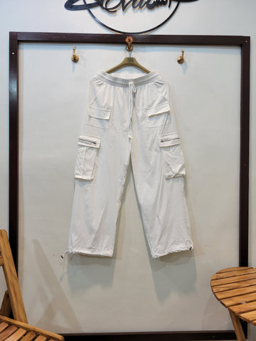Extra wide Cargo - Soft Cotton (White)