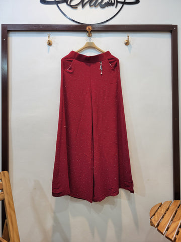 Jersey Flapper Alphabet (Maroon)