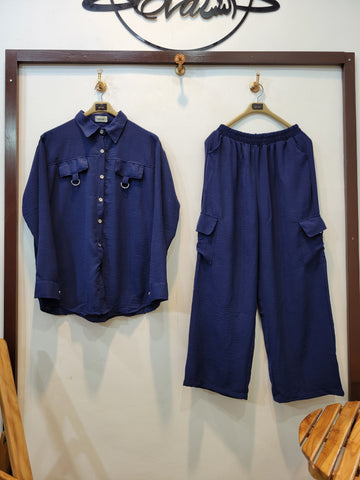 Ring Cargo Coord (Navy Blue)