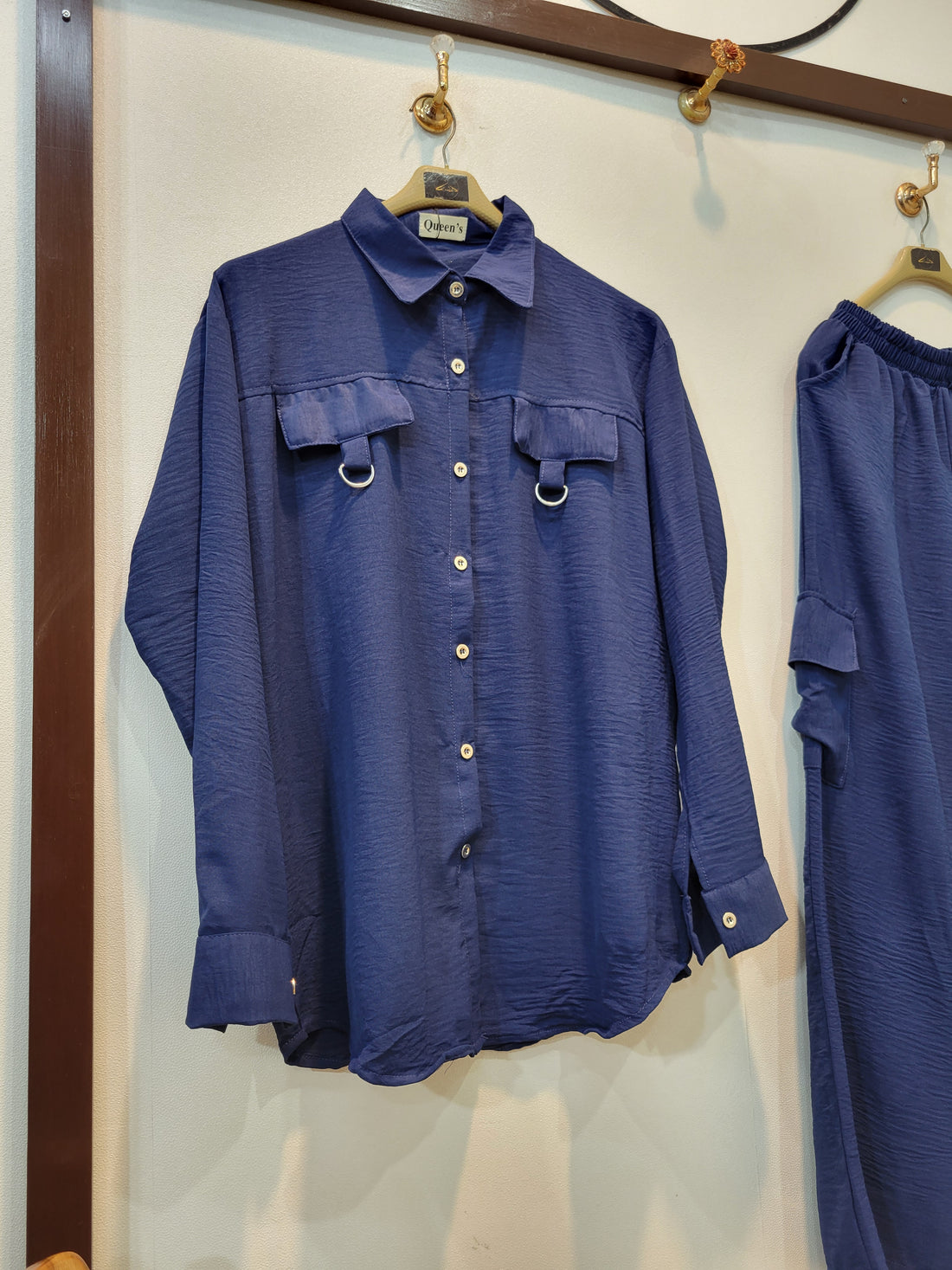 Ring Cargo Coord (Navy Blue)