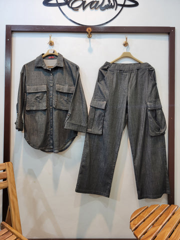 Rastah Denim Coord (Coal Black)