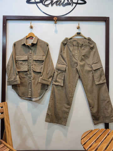 Rastah Denim Coord (Beige)