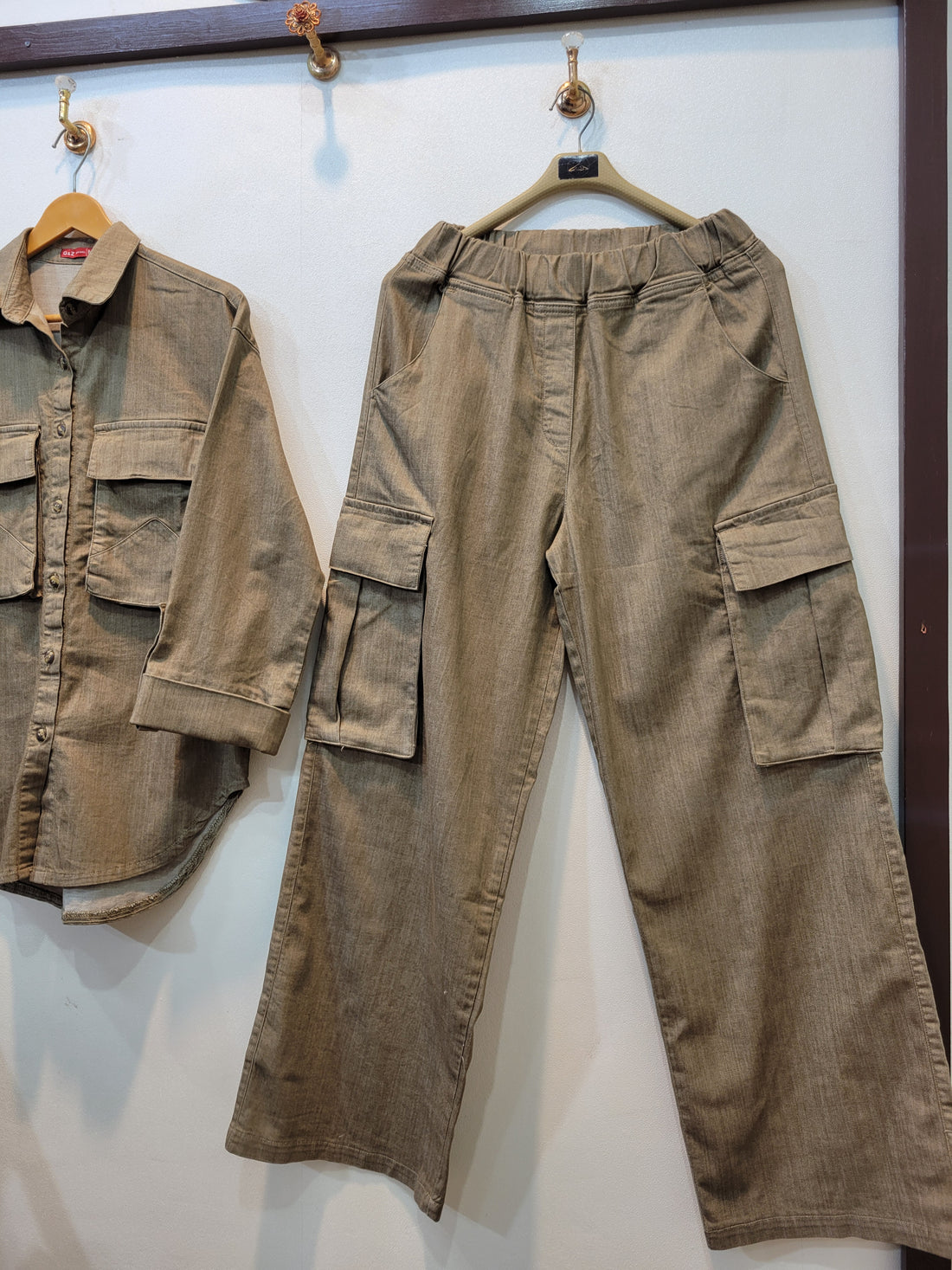 Rastah Denim Coord (Beige)