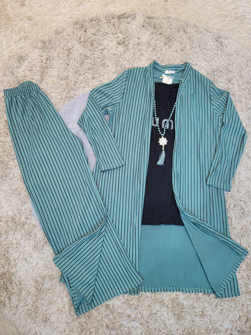 Glamorous Shrug Coord (Green)