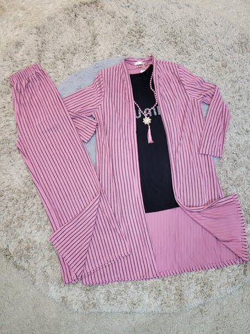 Glamorous Shrug Coord (Pink)