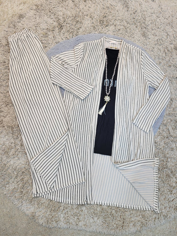 Glamorous Shrug Coord (White)