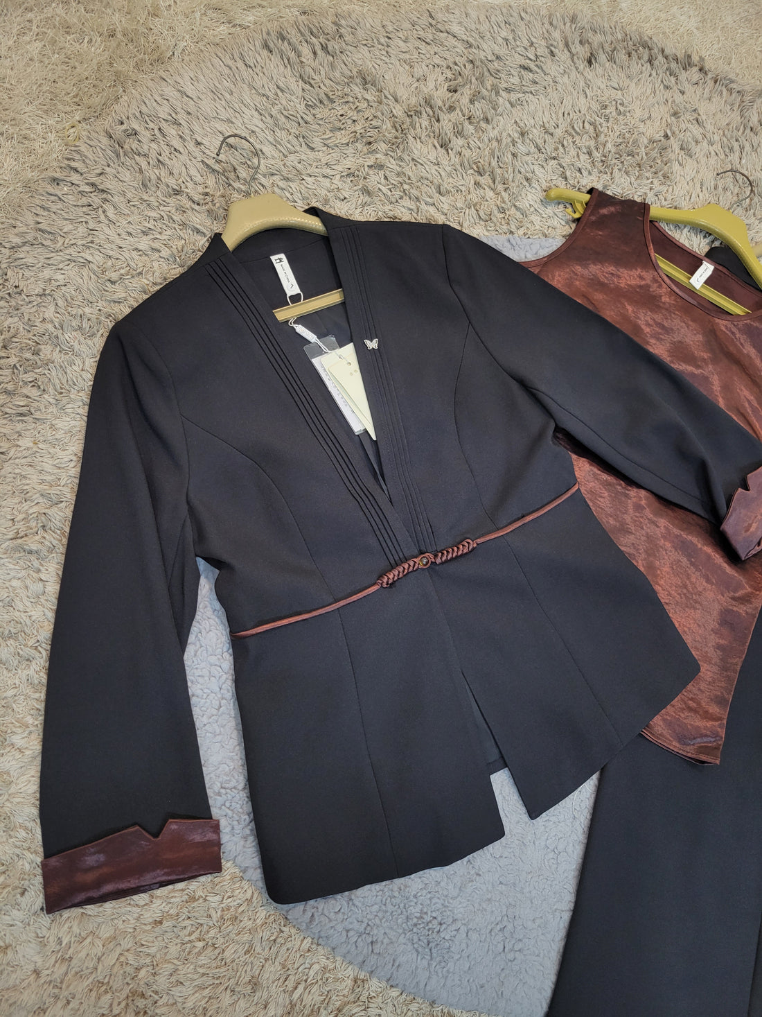 Stylish Coat Pant (Black)