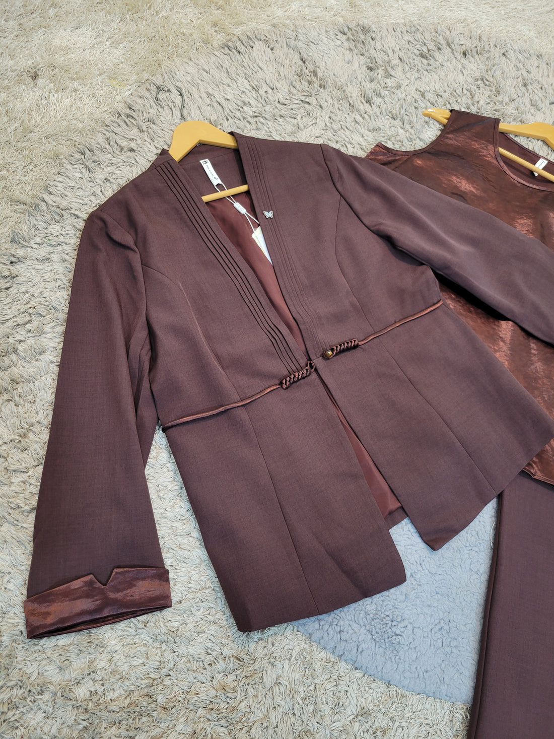 Stylish Coat Pant (Brown)