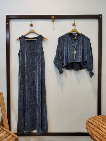 Diamond Maxi Blue Grey