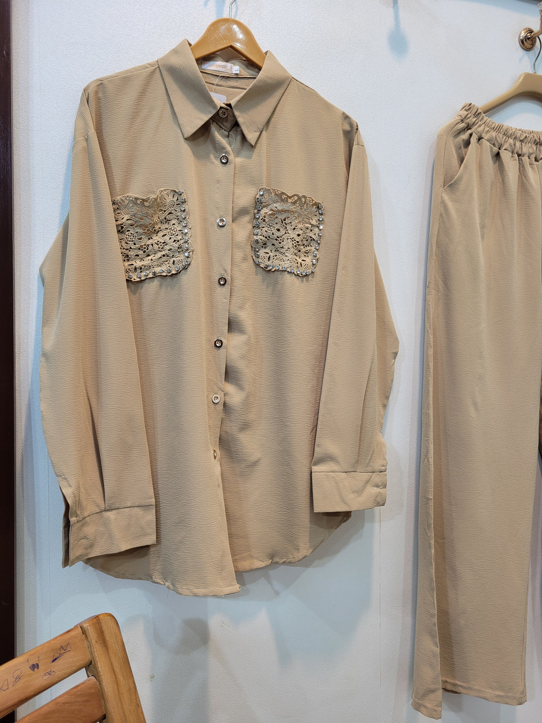 Pocket Button Down Coord (Skin)