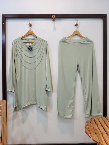 Show Stopper Coord Set (Pistachio)