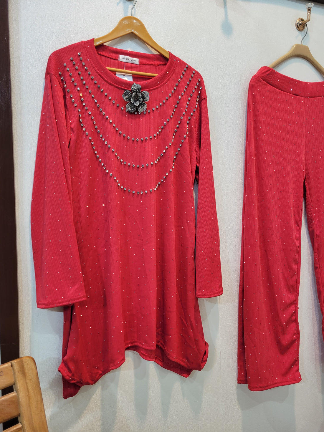 Show Stopper Coord Set (Red)