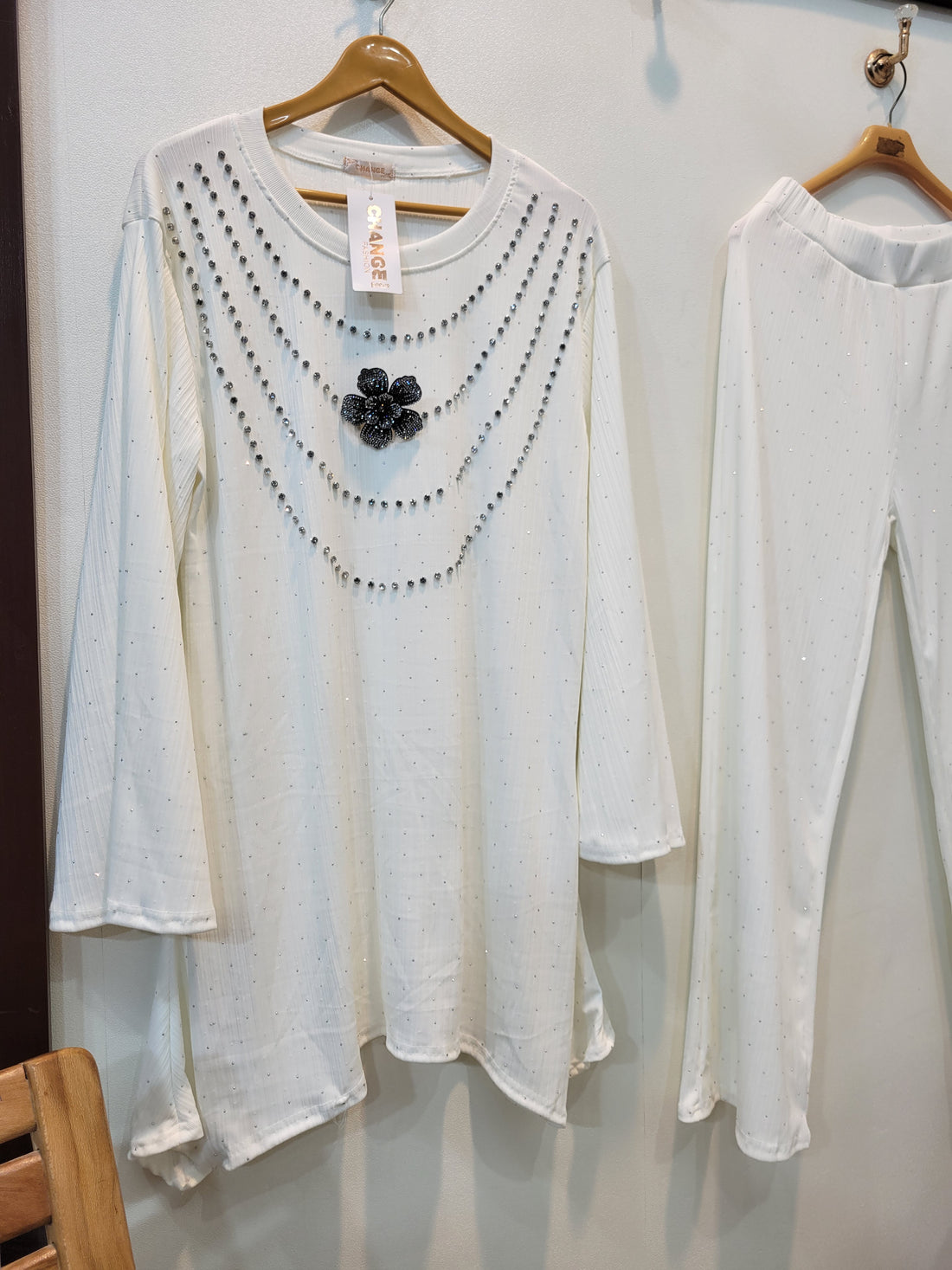 Show Stopper Coord Set (White)