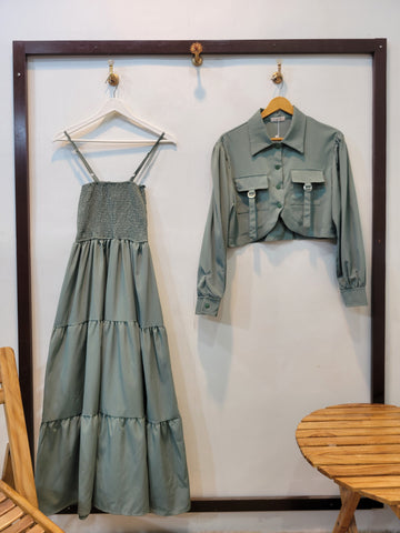 Elegant Jacket Maxi vol 2 (Green)