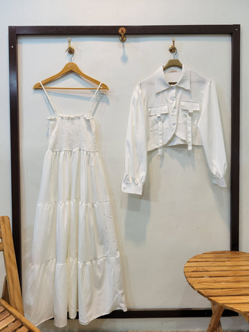 Elegant Jacket Maxi vol 2 (White)