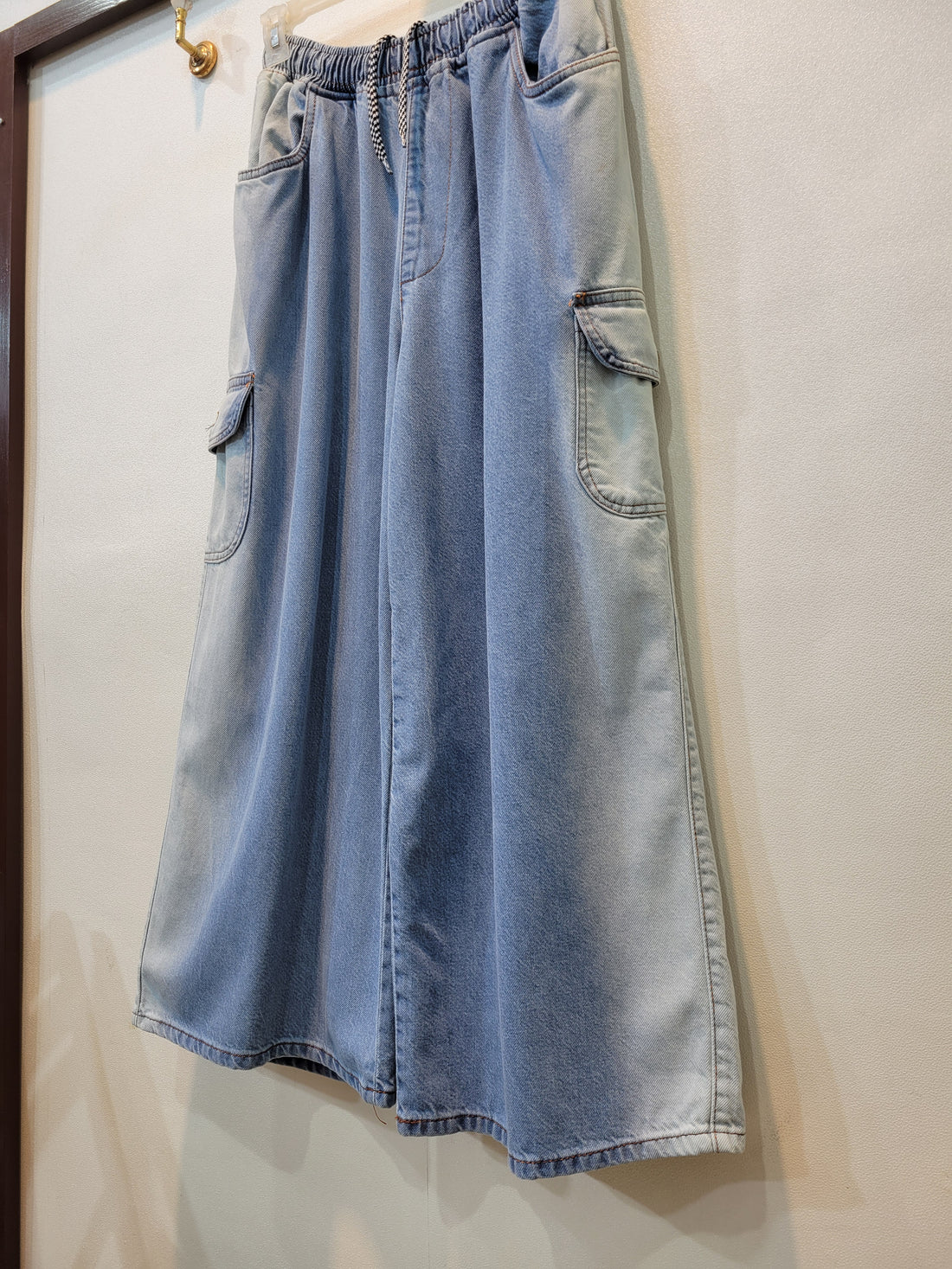 Blast Denim Cargo (Light Blue)