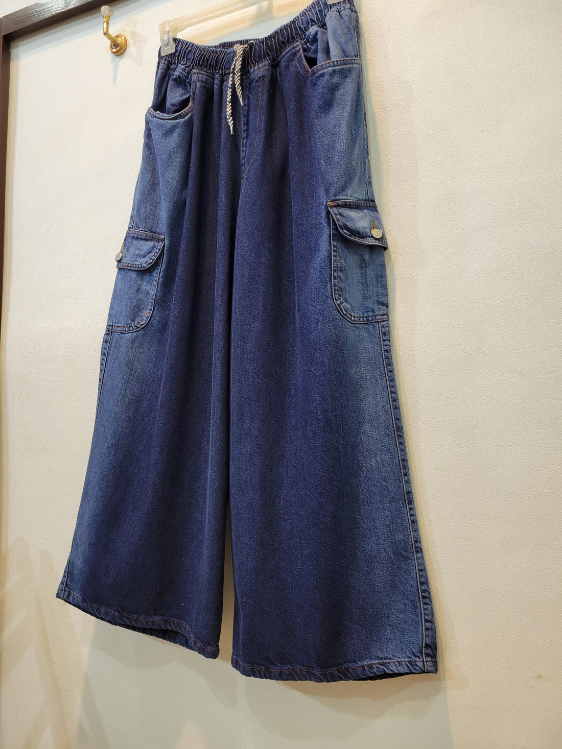 Blast Denim Cargo (Dark blue)