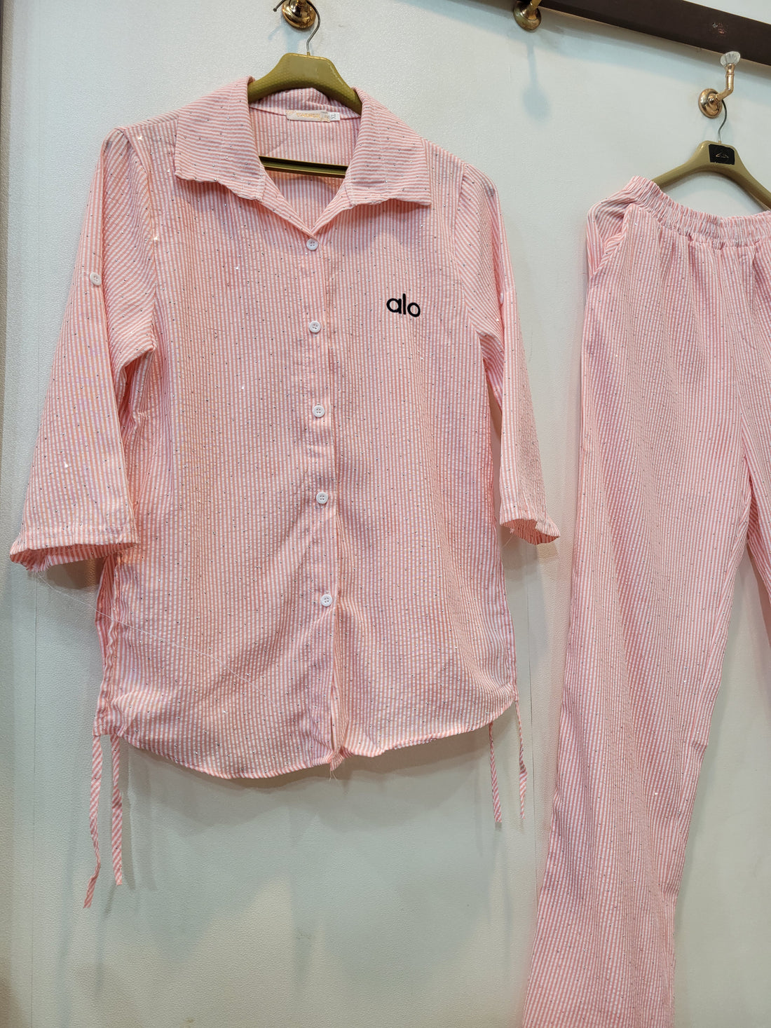 Summer Striped Coord (Peach)