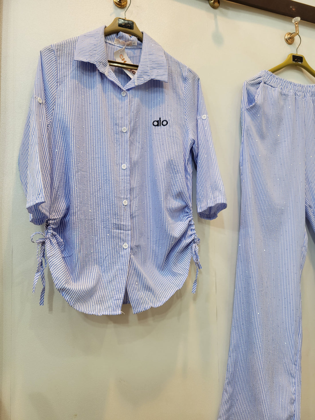 Summer Striped Coord (Blue)