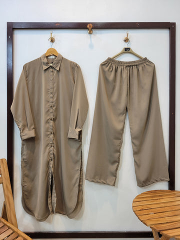 Elegance Long Shirt Coord (Skin)