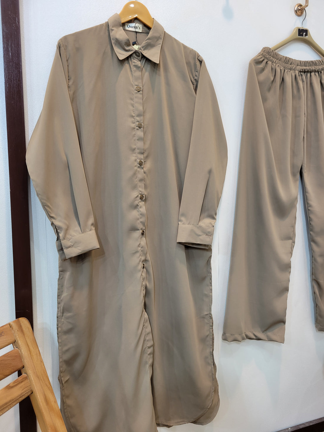 Elegance Long Shirt Coord (Skin)