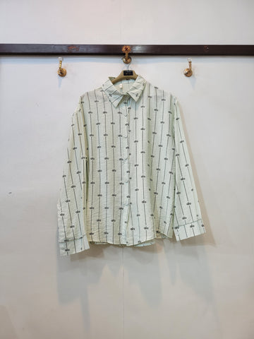 alo Button Down Shirt (Green)