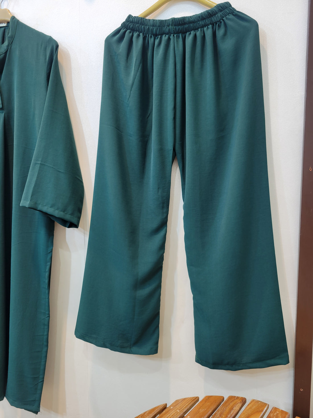 Everyday long Coord (Bottle Green)