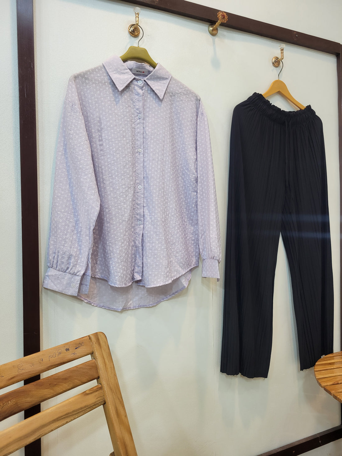 Comfy Co-ord (Lilac Black)
