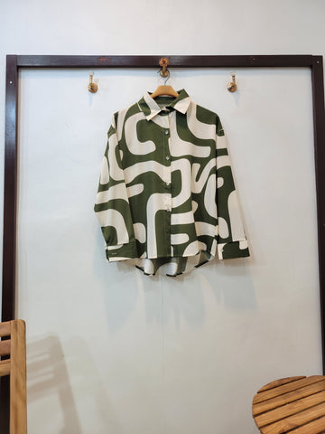 Soulmate Shirt (White Green)