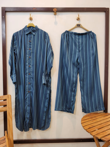 Lining Co-ord (Zinc Blue)