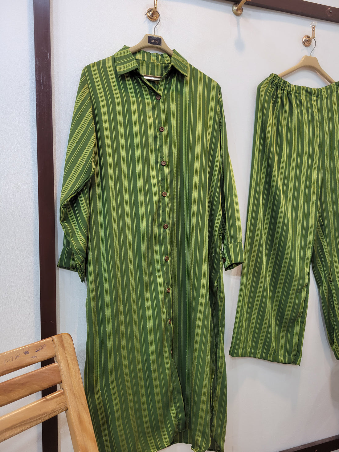 Lining Co-ord (Green)