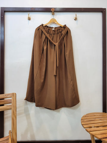 Streetwear Plazo (Camel Brown)