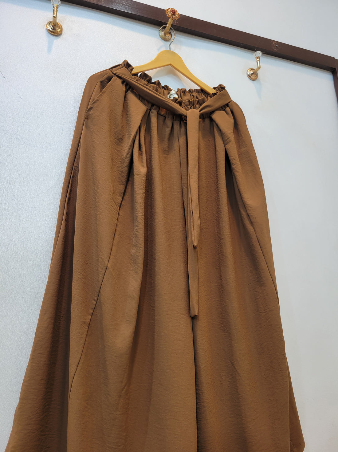 Streetwear Plazo (Camel Brown)