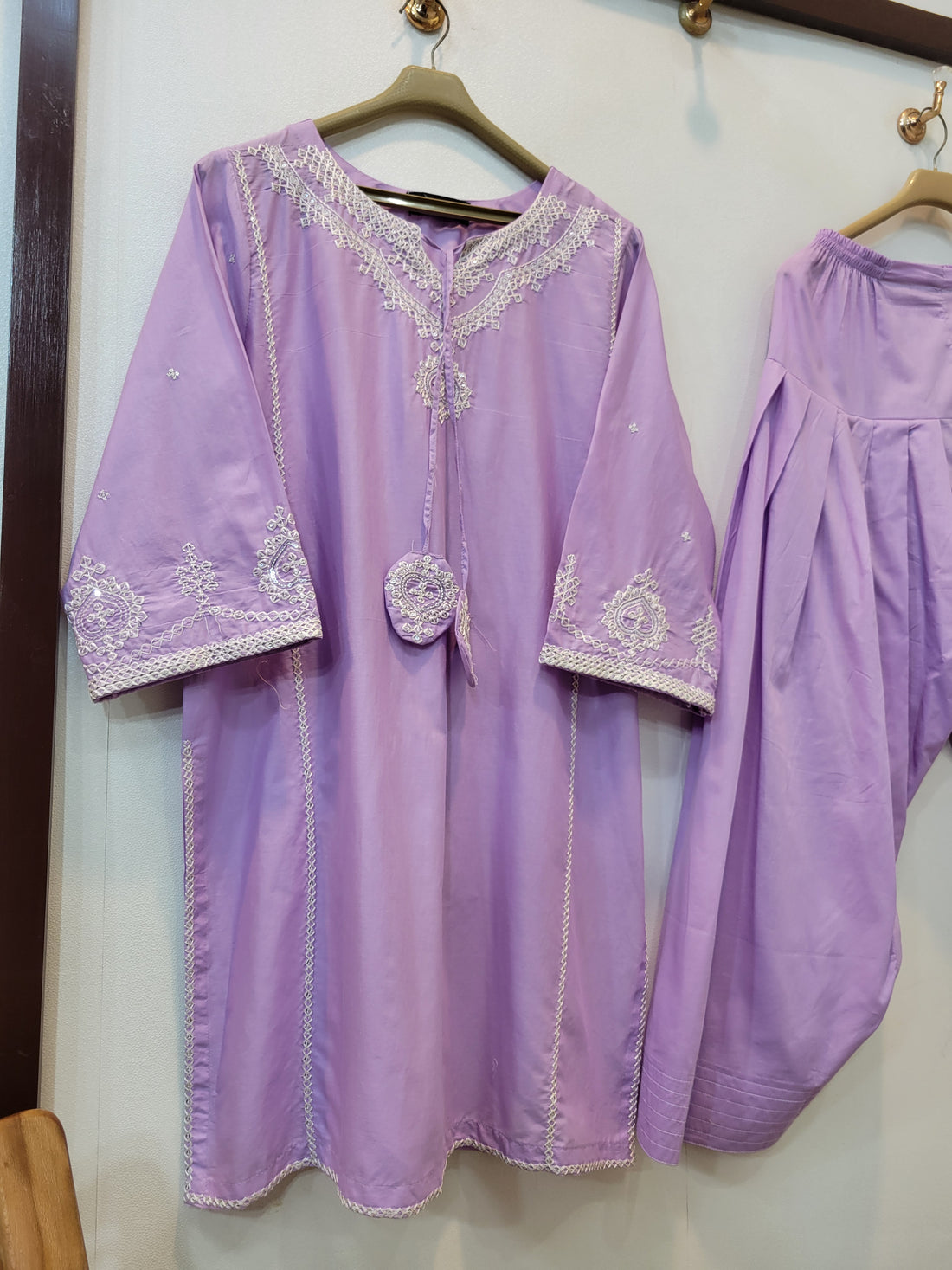 Summer Cotton Lawn Emb 2pcs (Lilac)