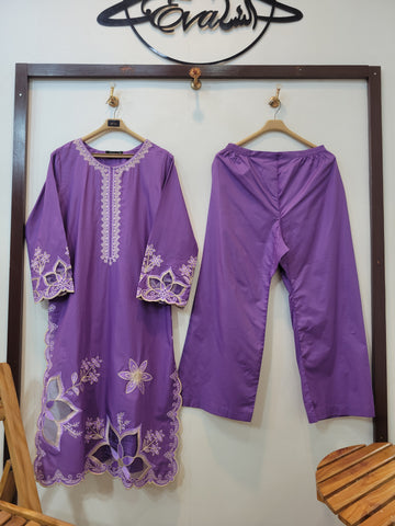 Long Cotton 2pcs (Purple)