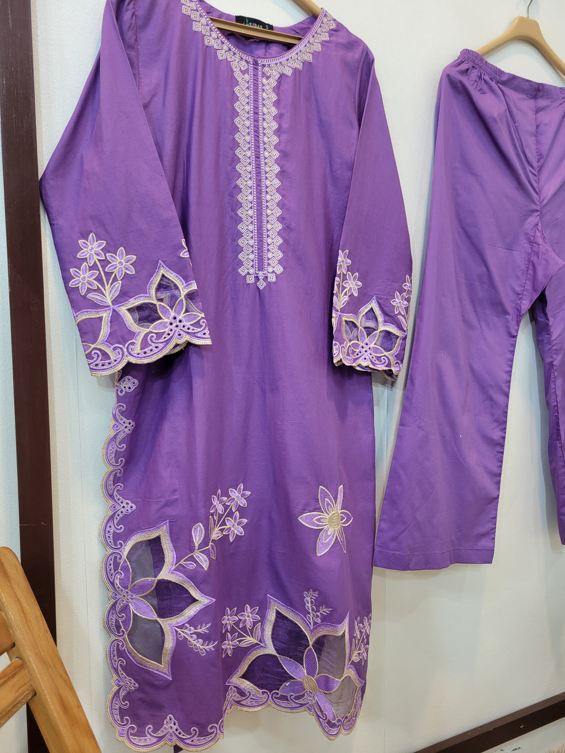 Long Cotton 2pcs (Purple)