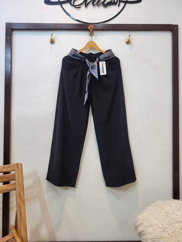 Korean Bandana Pant (Black)